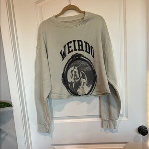 Dressed in LALA Graphic Cropped Sweatshirt